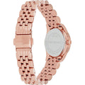 Michael Kors Lexington Quartz White Dial Rose Gold Steel Strap Watch For Women - MK3230