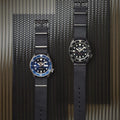 Seiko 5 Sports Automatic Blue Dial Black NATO Strap Watch for Men - SBSA098