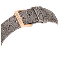 Swarovski Octea Chrono Grey Dial Grey Leather Strap Watch for Women - 5671153