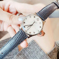 Gucci G-Timeless Signature Mother of Pearl Star Dial Blue Watch For Women - YA126588