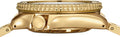 Seiko 5 Sports HUF Limited Edition Green Dial Gold Steel Strap Watch For Men - SRPJ20