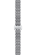 Tissot T Lady Lovely Black Dial Silver Steel Strap Watch For Women - T058.009.11.051.00