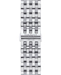 Tissot T Classic Bridgeport Black Dial Silver Steel Strap Watch For Men - T097.410.11.058.00