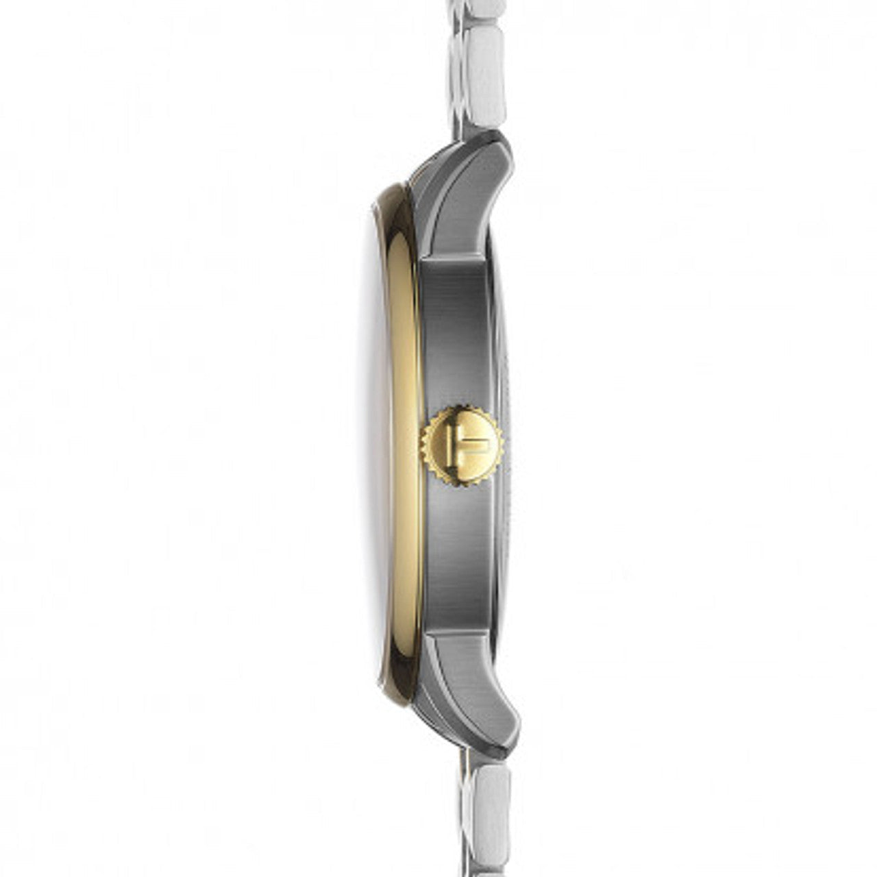 Tissot Chemin Des Tourelles Powermatic 80 Silver Dial Two Tone Steel Strap Watch For Men - T099.407.22.037.00