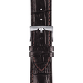 Tissot Chrono XL Silver Dial Brown Leather Strap Watch For Men - T116.617.16.037.00
