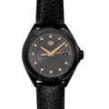 Tag Heuer Formula 1 Quartz Diamonds Black Dial Black Leather Strap Watch for Women - WBJ1317.FC8230