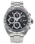 Tag Heuer Formula 1 Calibre 16 Automatic Chronograph Black Dial Silver Steel Strap Watch for Men - CAZ2010.BA0876