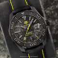 Tag Heuer Aquaracer Carbon Dial Watch for Men - WBD218B.FC6446