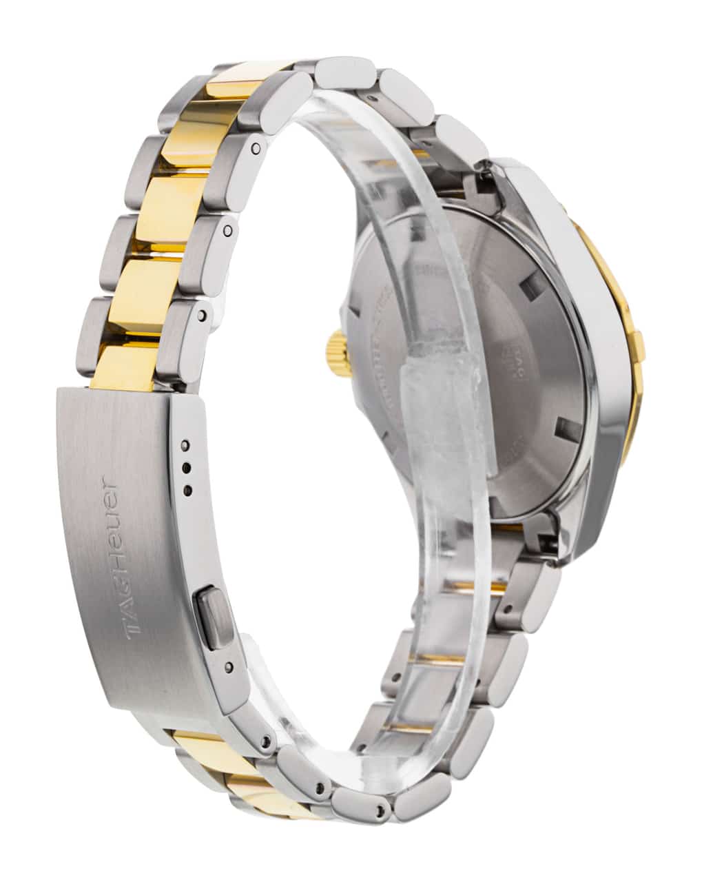 Tag Heuer Aquaracer Automatic Diamonds Silver Dial Two Tone Steel Strap Watch for Women - WBD2321.BB0320