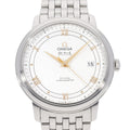 Omega De Ville Prestige Co Axial Silver Dial Silver Steel Strap Watch for Men - 424.10.40.20.02.004