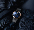 Versace Meander Blue Dial Silver Mesh Bracelet Watch for Women - VELW00520