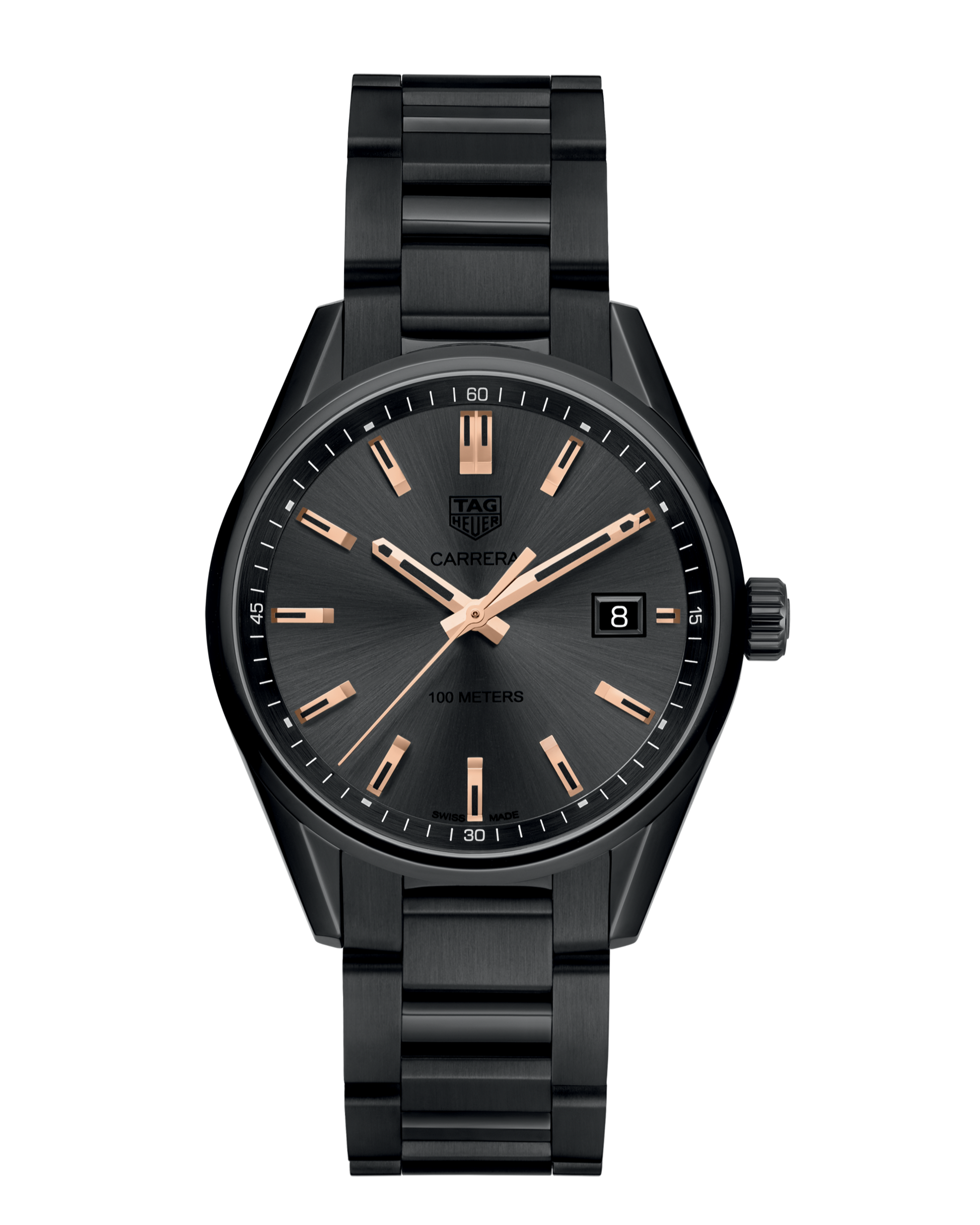 Tag Heuer Carrera Black Dial Watch for Women - WAR1113.BA0602