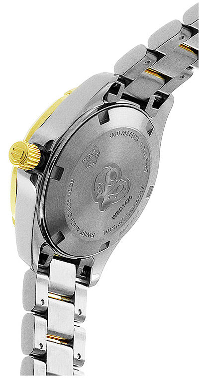 Tag Heuer Aquaracer Mother of Pearl Dial Two Tone Steel Strap Watch for Men - WBD1420.BB0321