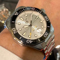 Tag Heuer Aquaracer Professional 300 Automatic Silver Dial Silver Steel Strap Watch for Men - WBP201C.BA0632