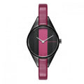 Calvin Klein Rebel Red Black Dial Red Leather Strap Watch for Women - K8P237U1