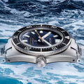 Seiko Prospex Automatic 1965 Dive 55th Anniversary Limited Edtion Blue Dial Silver Steel Strap Watch For Men - SPB149J1