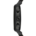 Emporio Armani Luigi Chronograph Black Dial Black Rubber Strap Watch For Men - AR11024