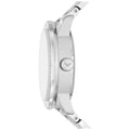 Emporio Armani Mario Chronograph Automatic Blue Dial Silver Steel Strap Watch For Men - AR60052