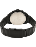 Armani Exchange Drexler Chronograph Black Dial Black Steel Strap Watch For Men - AX2601