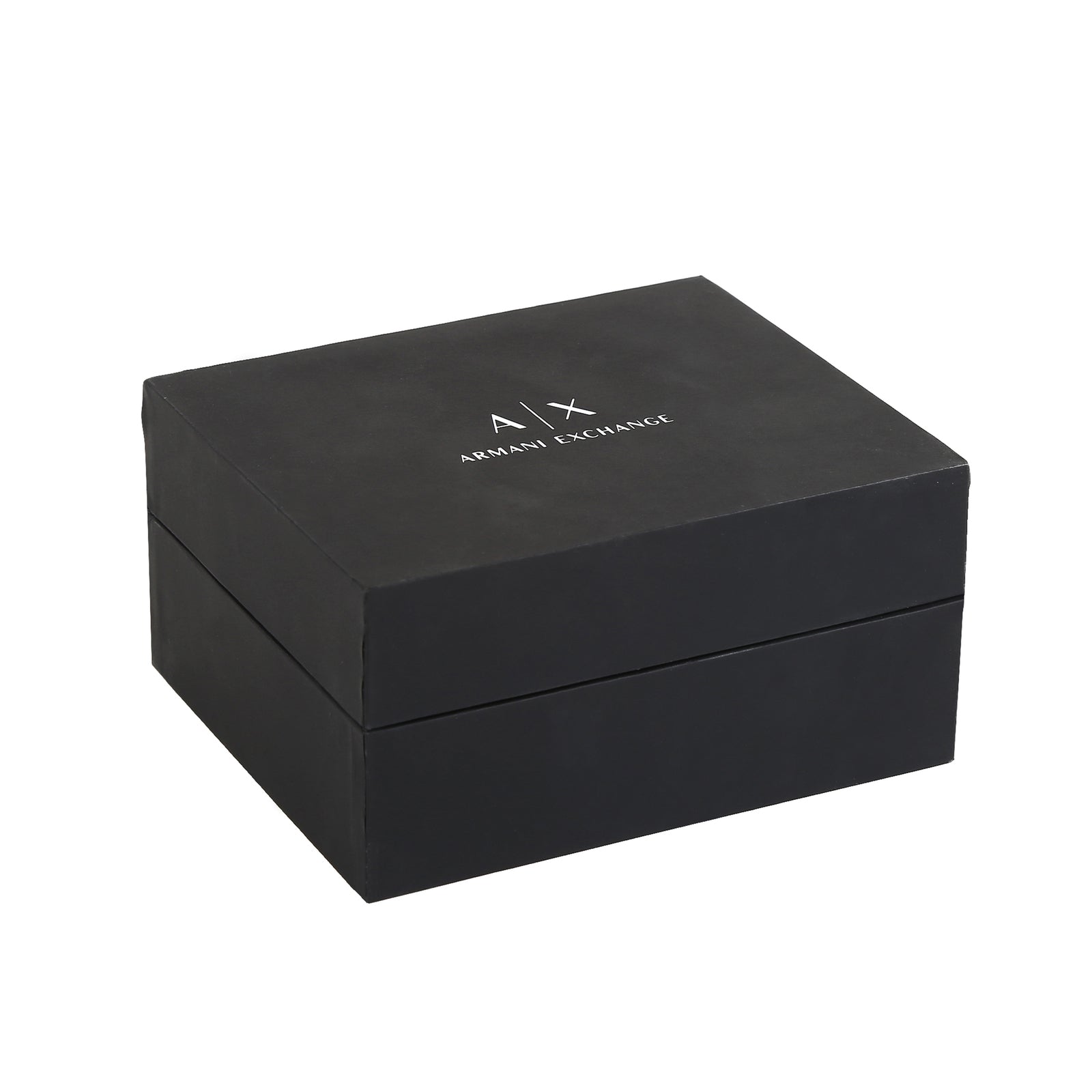 Armani Exchange Drexler Chronograph Black Dial Black Steel Strap Watch For Men - AX2639