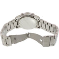 Marc Jacobs Larry Chronograph Black Dial Silver Steel Strap Watch for Men - MBM5050