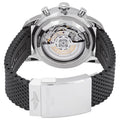 Breitling Superocean Heritage B01 Chronograph 44 Silver Dial Black Mesh Bracelet Watch for Men - AB0162121G1S1