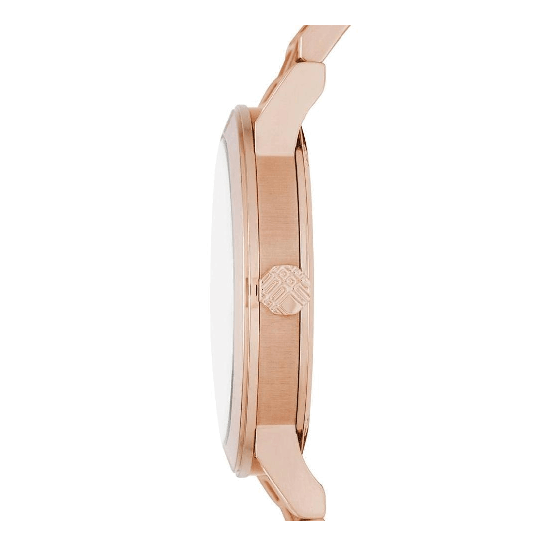 Burberry The City Rose Gold Dial Rose Gold Steel Strap Watch for Women - BU9034