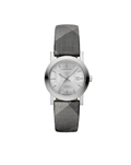 Burberry The City Silver Dial Multicolored Leather Strap Watch for Women - BU1873