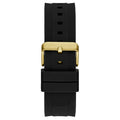 Guess Empire Chronograph Quartz Black Dial Black Silicon Strap Watch For Men - GW0583G2
