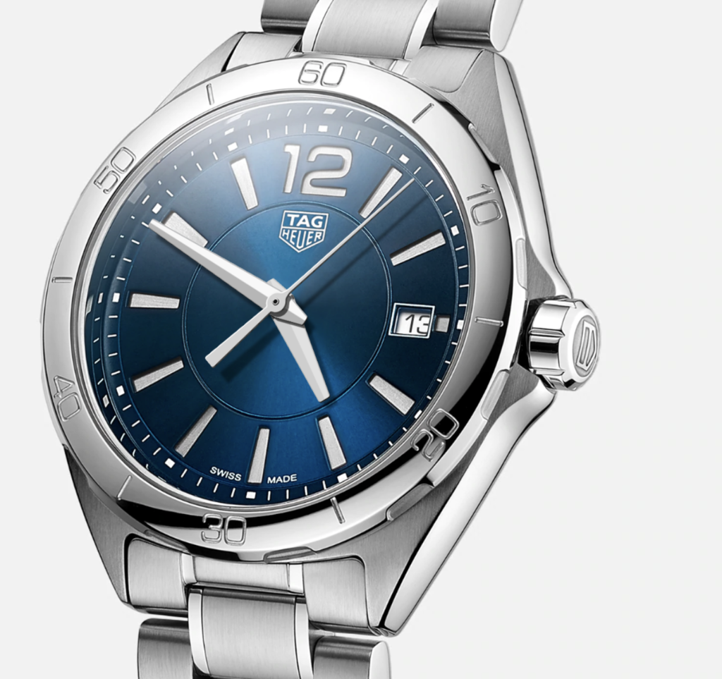 Tag Heuer Formula 1 Quartz Blue Dial Silver Steel Strap Watch for Women - WBJ1312.BA0666
