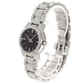 Burberry The City Black Dial Silver Steel Strap Watch for Women - BU9201