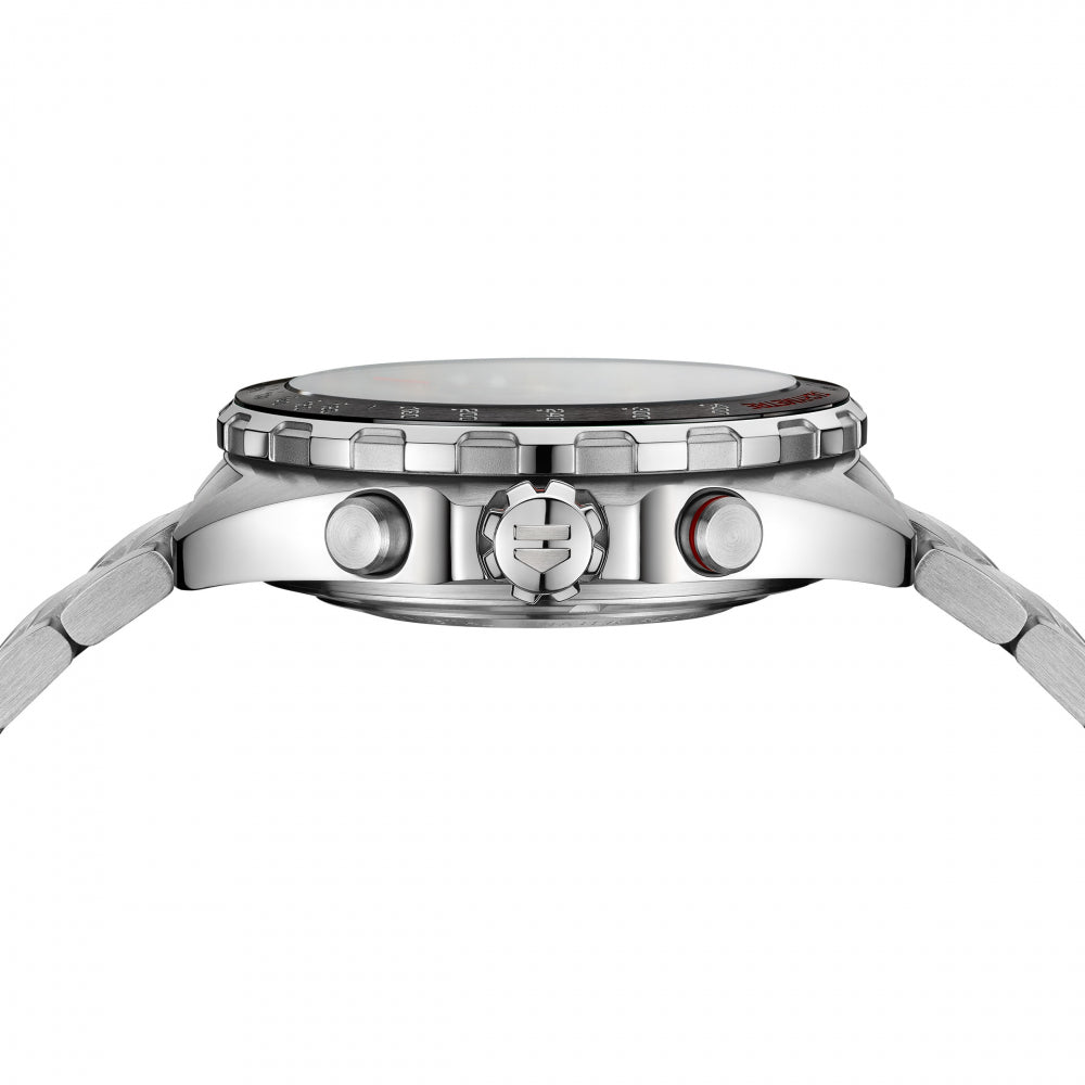 Tag Heuer Formula 1 Automatic Chronograph Grey Dial Silver Strap Watch for Men - CAZ2012.BA0876