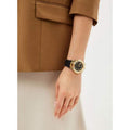 Guess Venus Diamonds Black Dial Black Rubber Strap Watch for Women - GW0118L1