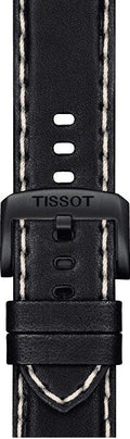 Tissot Chrono XL Vintage Chronograph Black Dial Black Leather Strap Watch For Men - T116.617.36.052.02