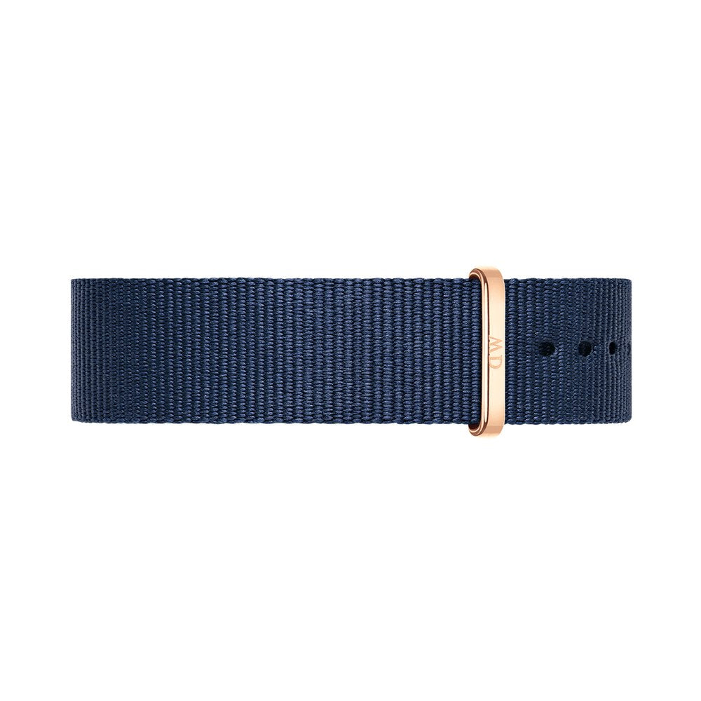 Daniel Wellington Classic Bayswater Black Dial Black NATO Strap Watch For Men - DW00100277