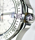 Breitling Colt 44mm Automatic Silver Dial Black Leather Mens Watch - A1731311/G820/428X