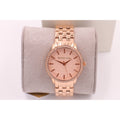 Michael Kors Argyle Quartz Rose Gold Dial Rose Gold Steel Strap Watch For Women - MK3156