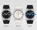 Tissot PRX 40 White Dial White Rubber Strap Watch For Men - T137.410.17.011.00