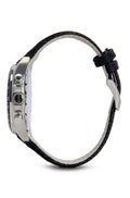 Hugo Boss Driver Black Dial Black Leather Strap Watch for Men -1513087