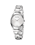 Calvin Klein Dainty Diamonds Silver Dial Sliver Steel Strap Watch for Women - K7L2314T