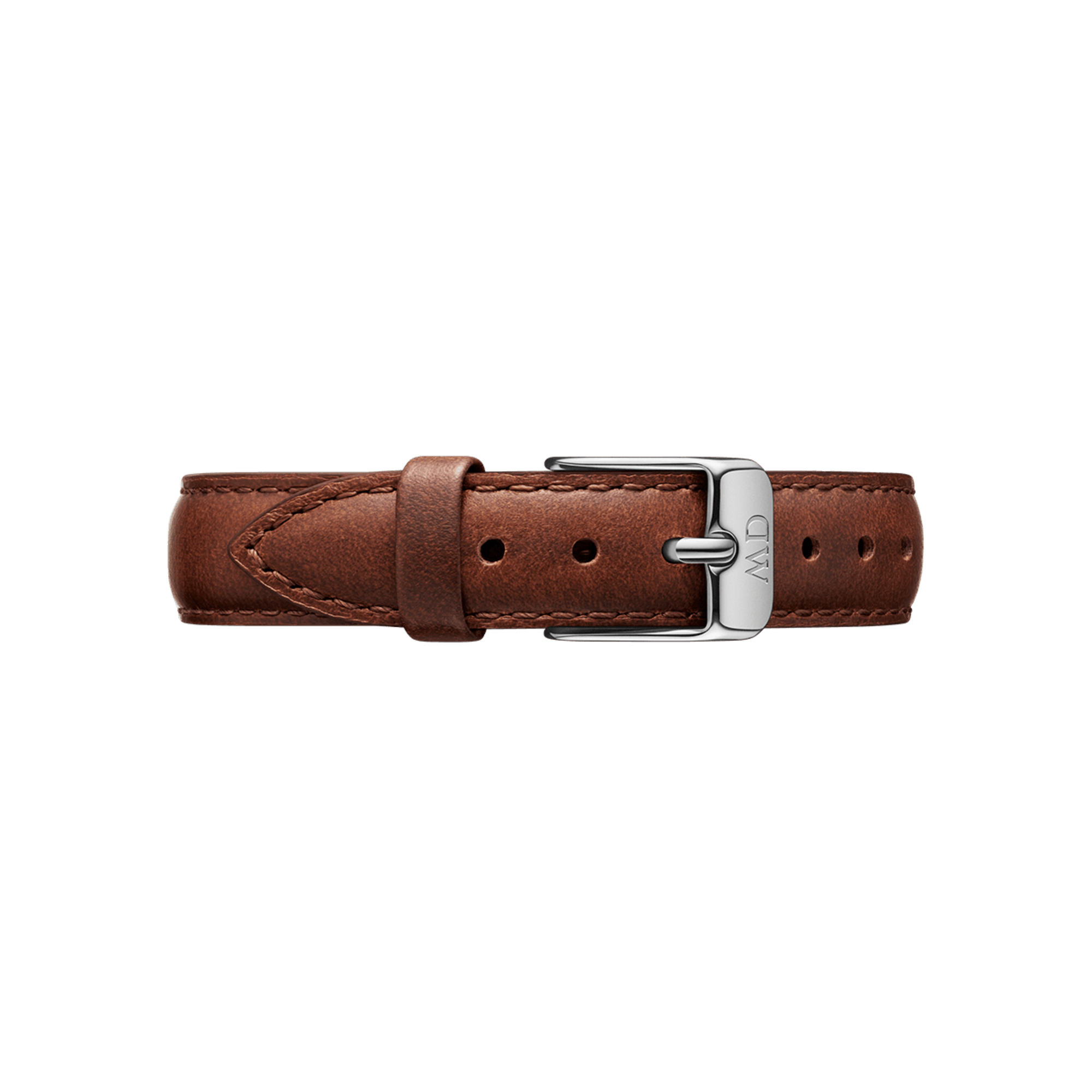 Daniel Wellington Classic Petite White Dial Brown Leather Strap Watch For Women - DW00100239