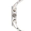 Emporio Armani Sport Chronograph White Dial White Silicone Strap Watch For Men - AR5859