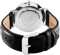 Daniel Wellington Classic Petite Reading White Dial Black Leather Strap Watch For Women - DW00100241