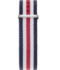 Daniel Wellington Classic Canterbury White Dial Two Tone NATO Strap Watch For Women - DW00100051