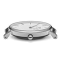 Daniel Wellington Classic Petite Cornwall White Dial Black Nylon Strap Watch For Women - DW00100252