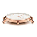 Daniel Wellington Classic Petite Dover White Dial White Nylon Strap Watch For Women - DW00100311