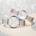 Emporio Armani Kappa Quartz Silver Dial Two Tone Mesh Bracelet Watch For Men - AR11093