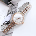 Tissot Ballade Powermatic 80 Mother of Pearl Silver Dial Two Tone Steel Strap Watch For Women - T108.208.22.117.00