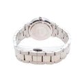 Daniel Wellington Iconic Link Black Dial Silver Steel Strap Watch For Women - DW00100206