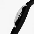 Daniel Wellington Petite Cornwall Black Dial Black Nylon Strap Watch For Women - DW00100248